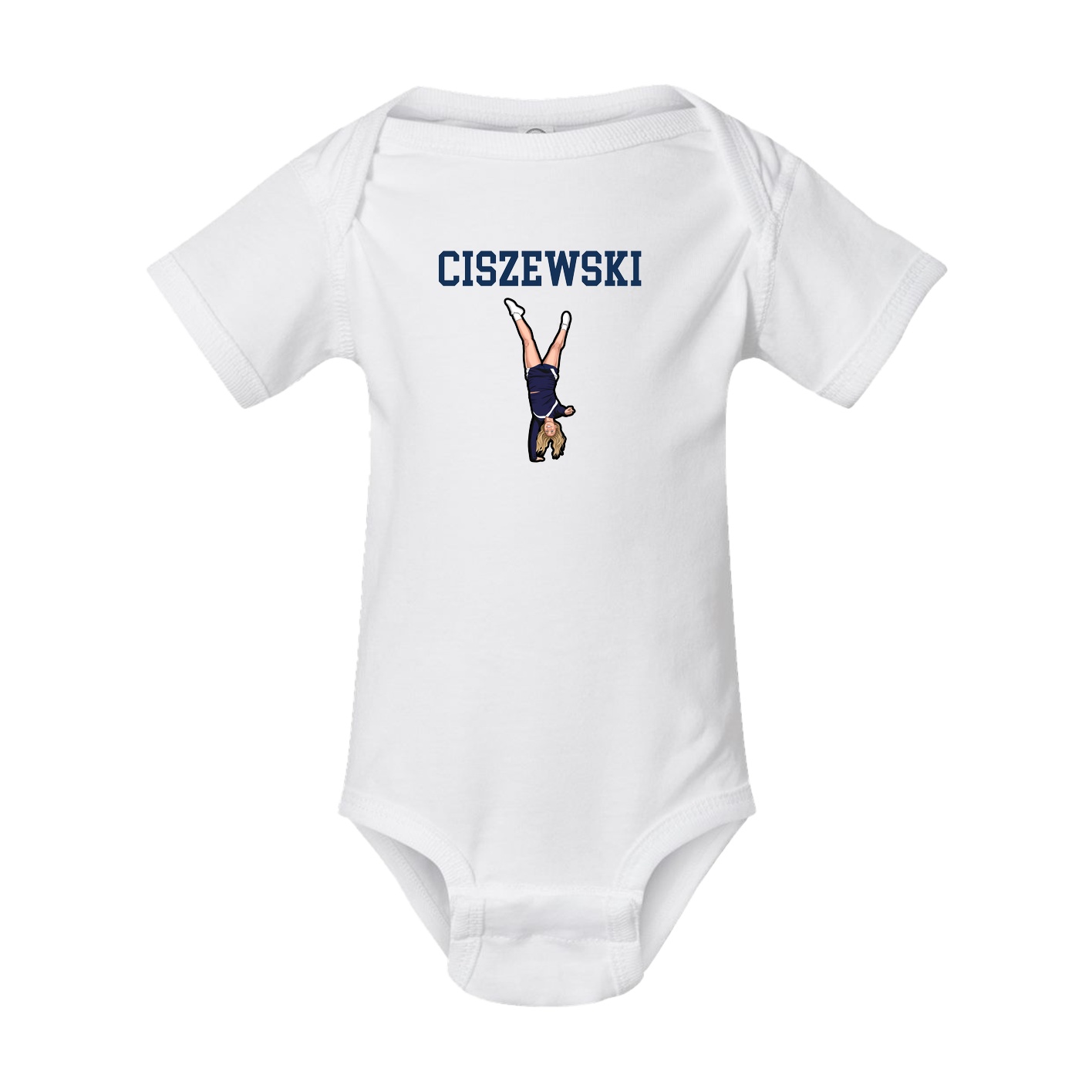 Baby Onesie — Shirsey in White