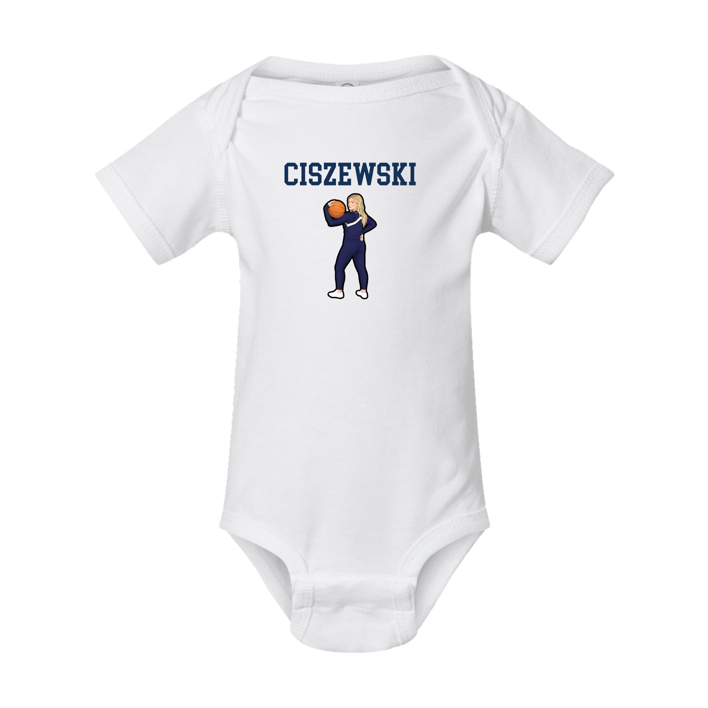 Baby Onesie — Shirsey in White