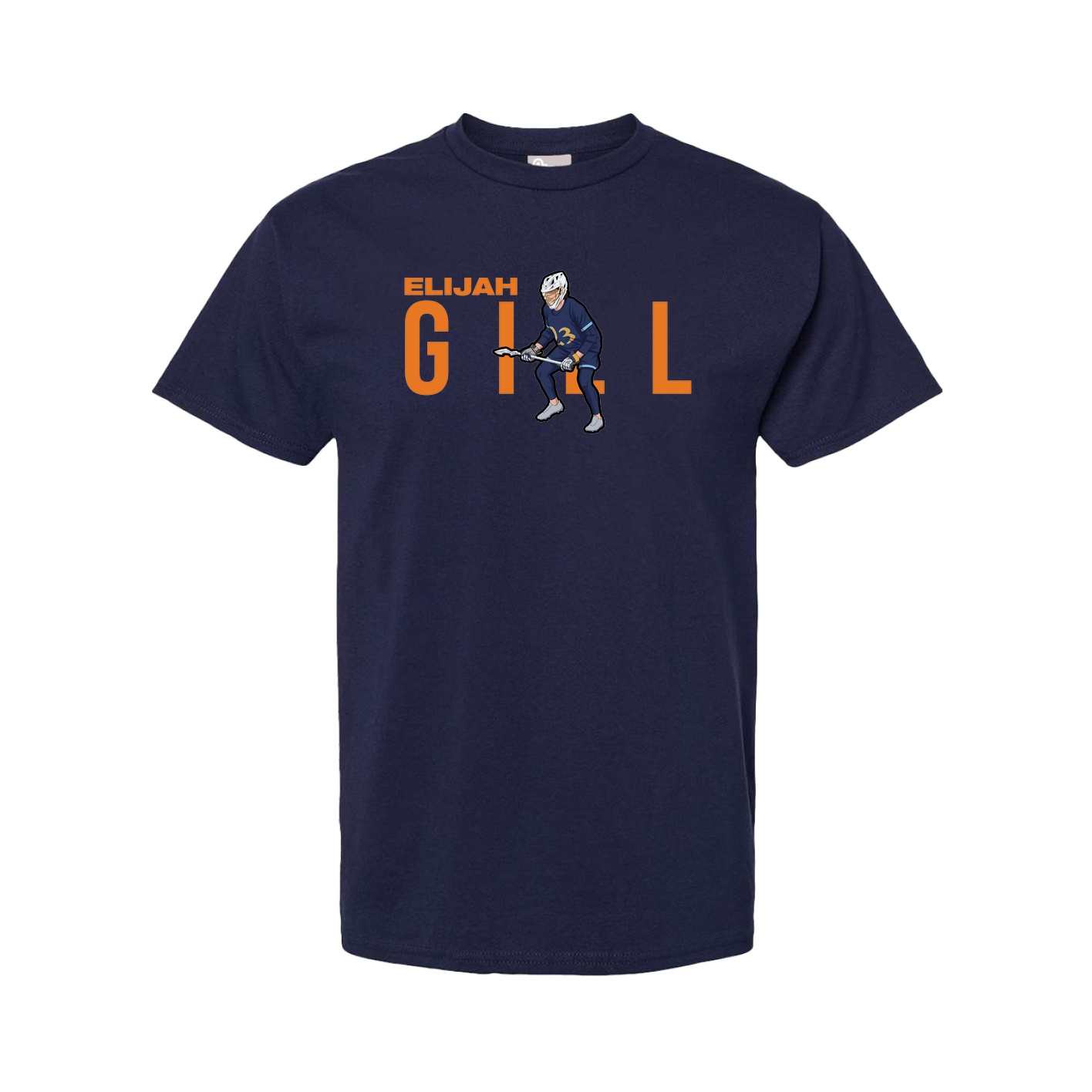 Youth Tee — Player Name in Navy