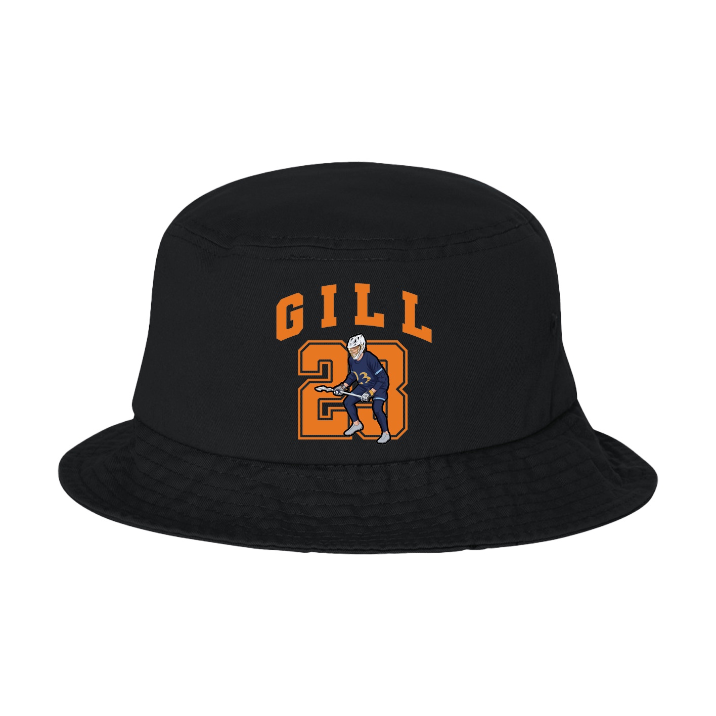 Bucket Cap — Number in Black
