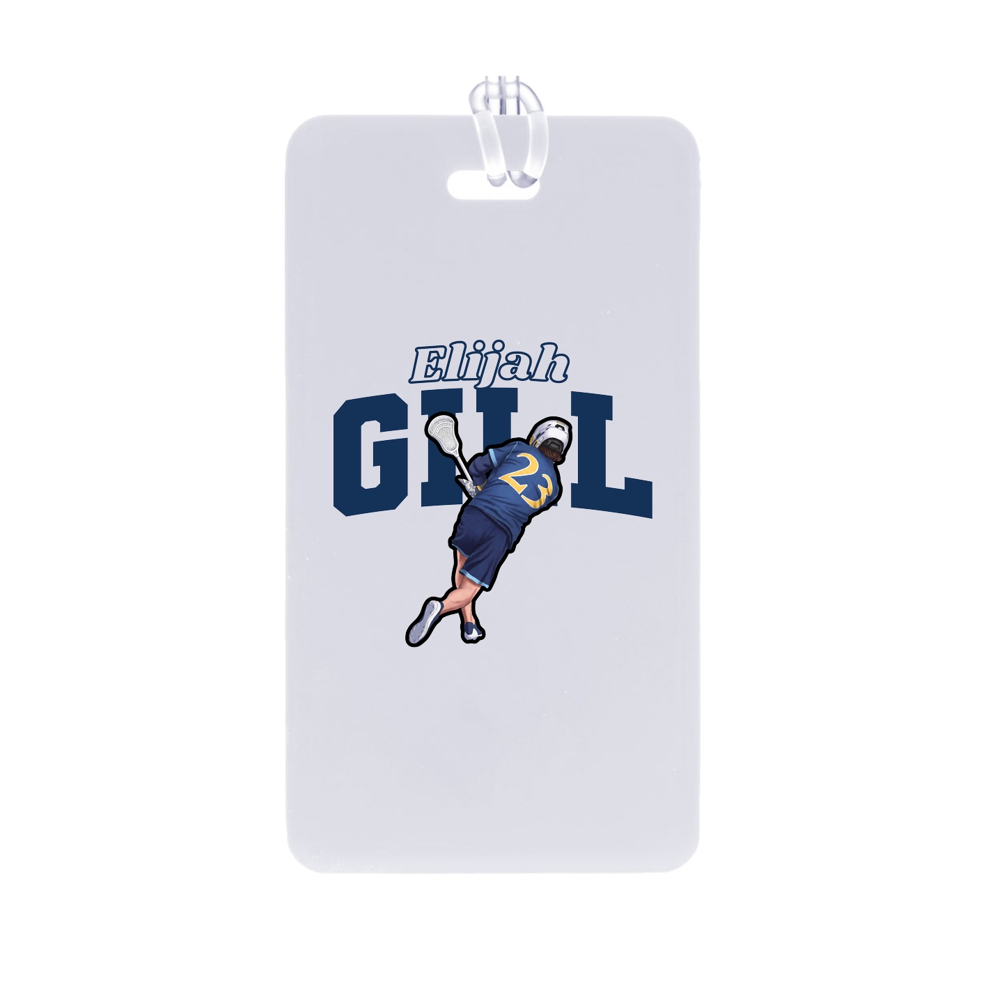 Bag Tag — Name Arch in Classic