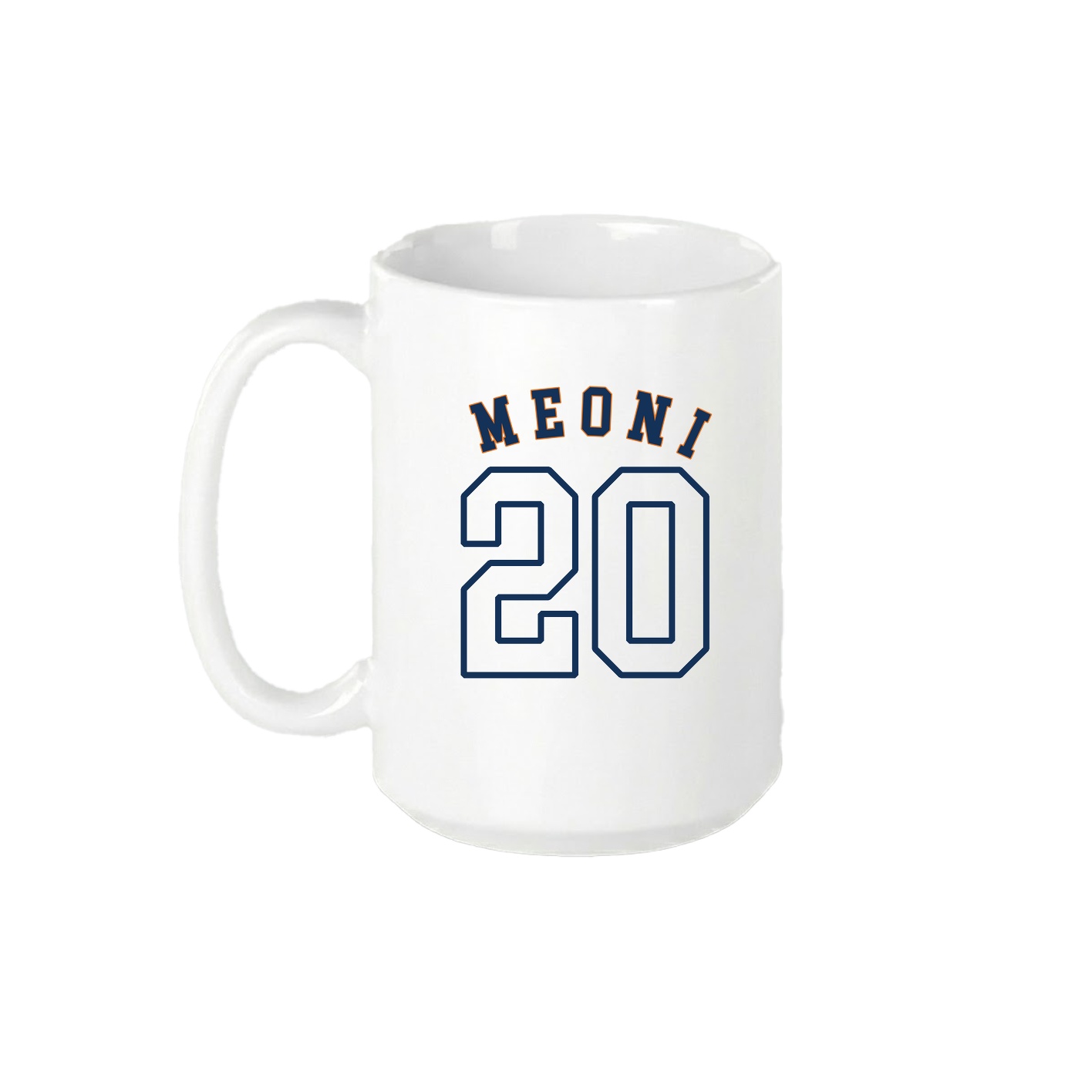 15oz Coffee Mug — Shirsey Arch in White