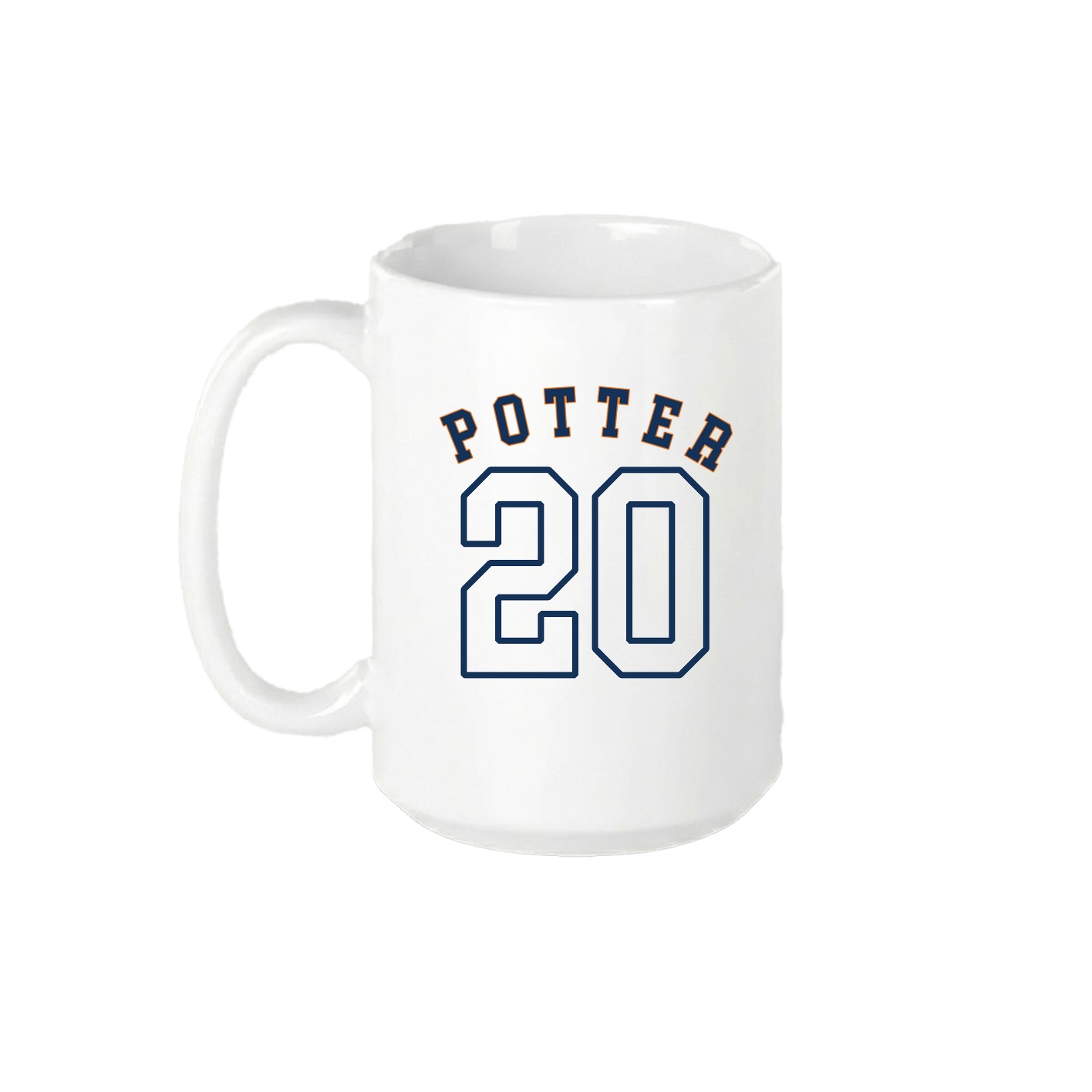 15oz Coffee Mug — Shirsey Arch in White