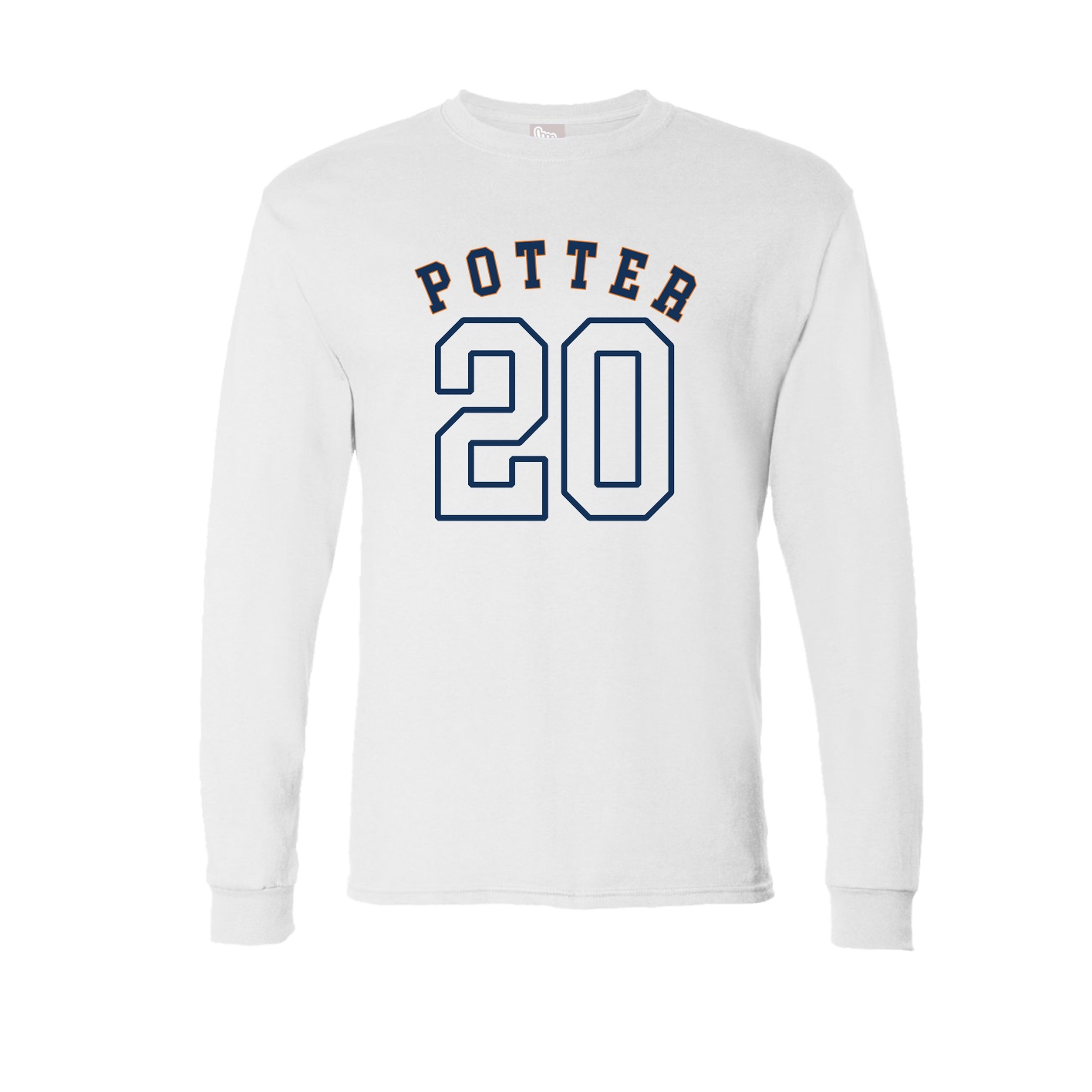 Long Sleeve Tee — Shirsey Arch in White
