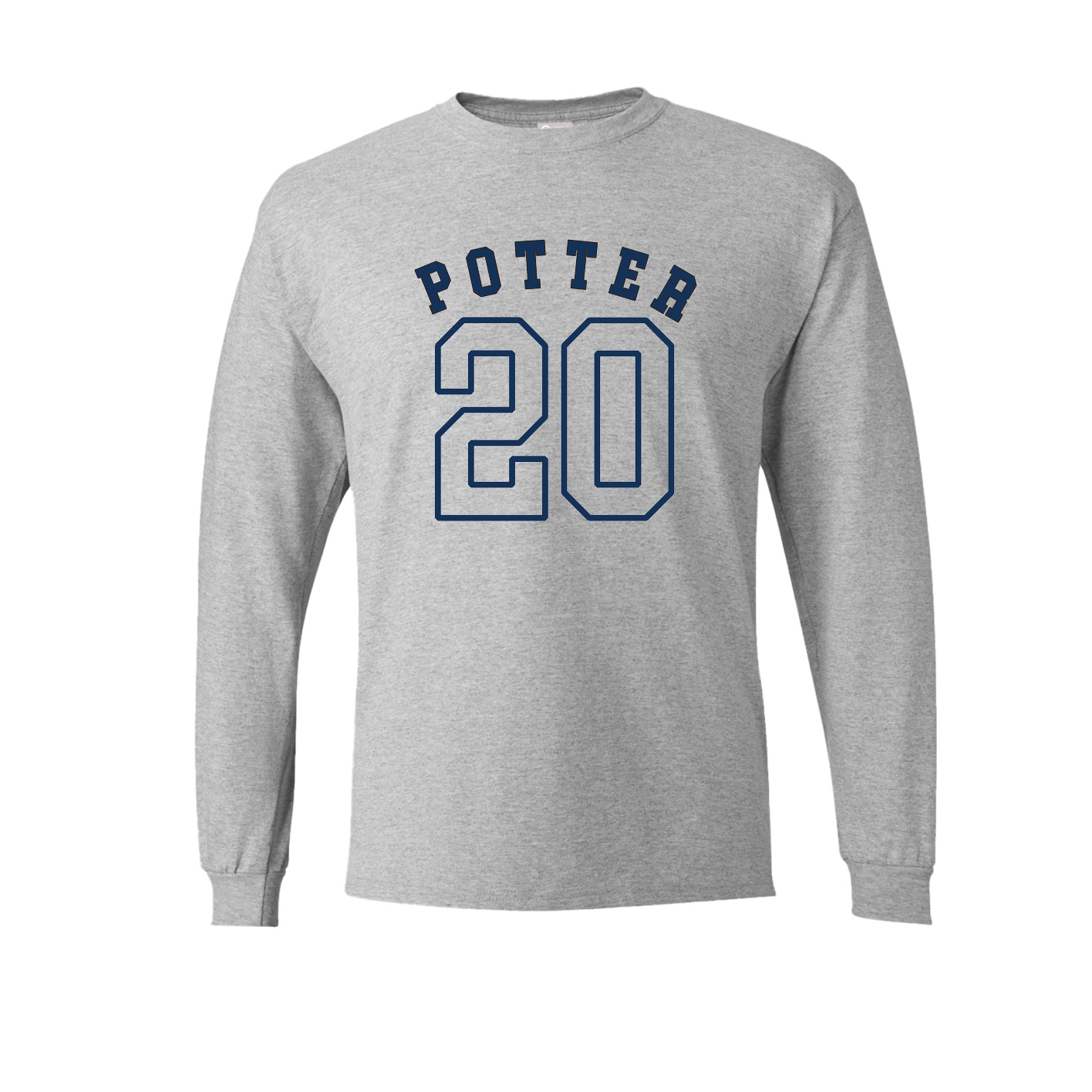 Long Sleeve Tee — Shirsey Arch in Grey