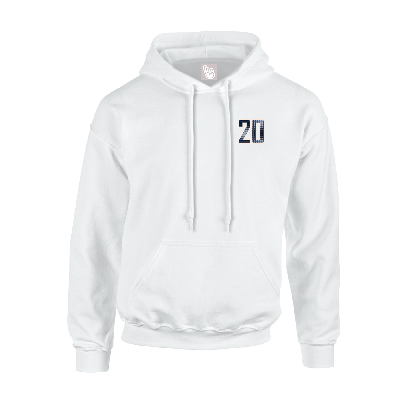 Hoodie — Front Shirsy in White