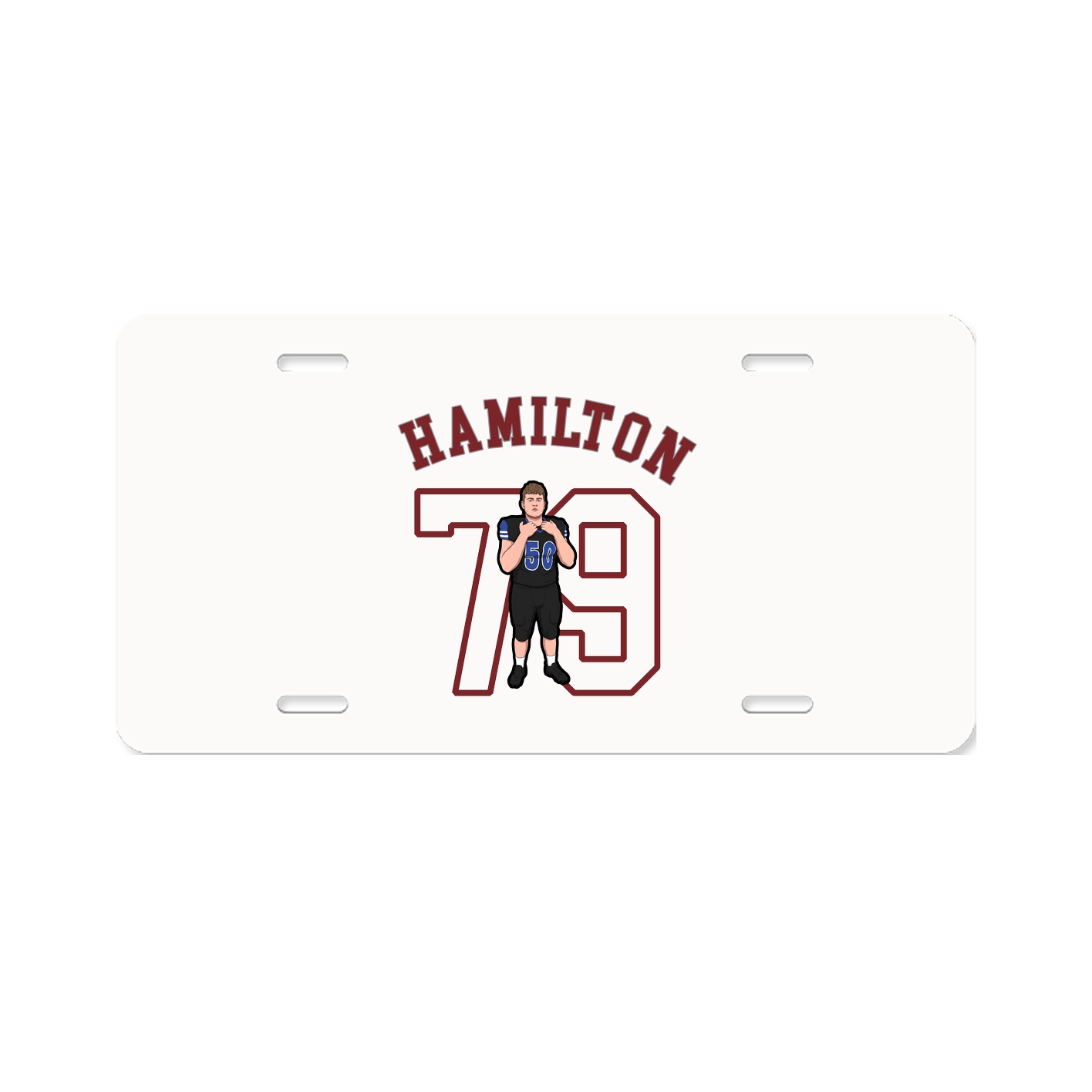 License Plate — Shirsey Arch in Classic
