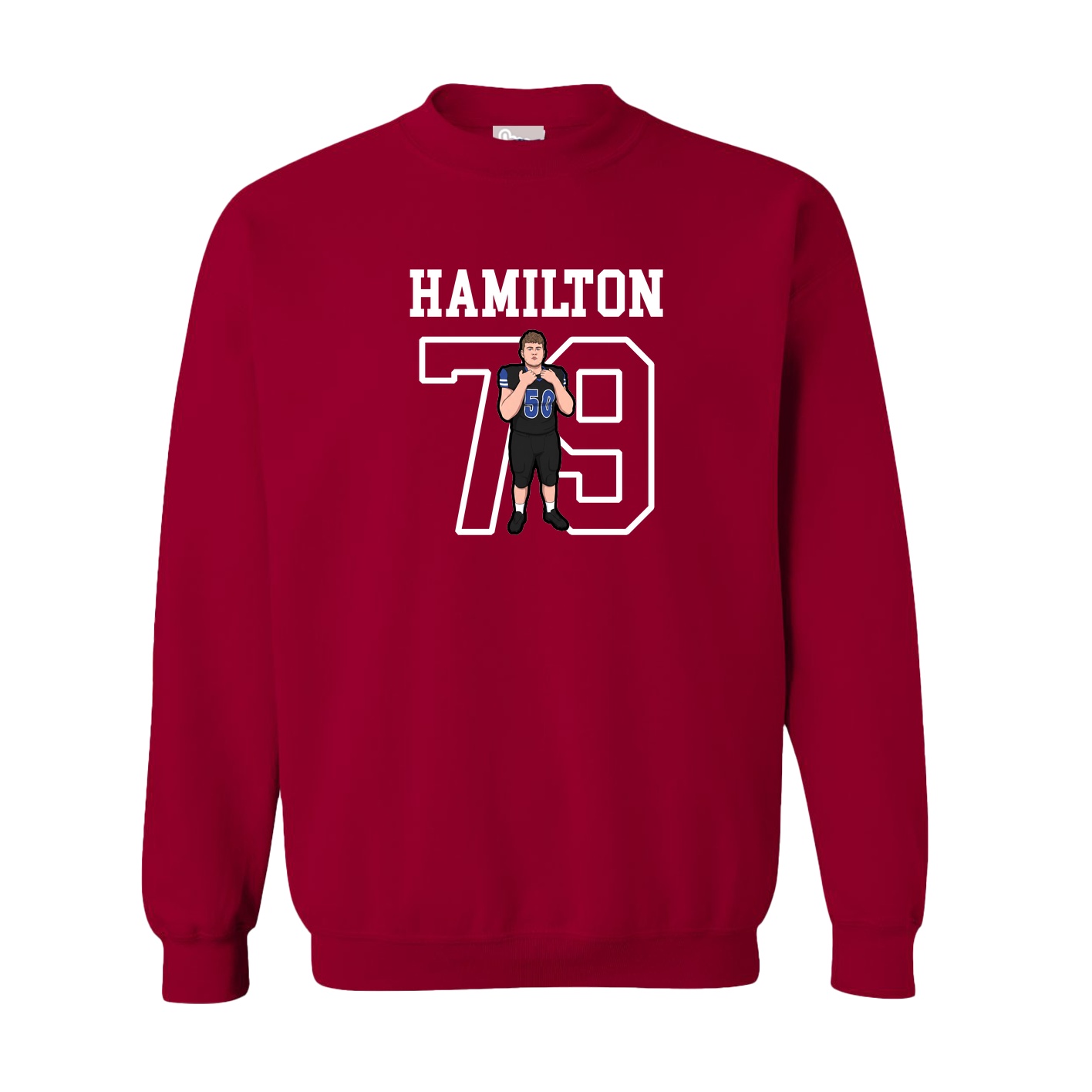 Fleece Crew — Shirsey in Cardinal