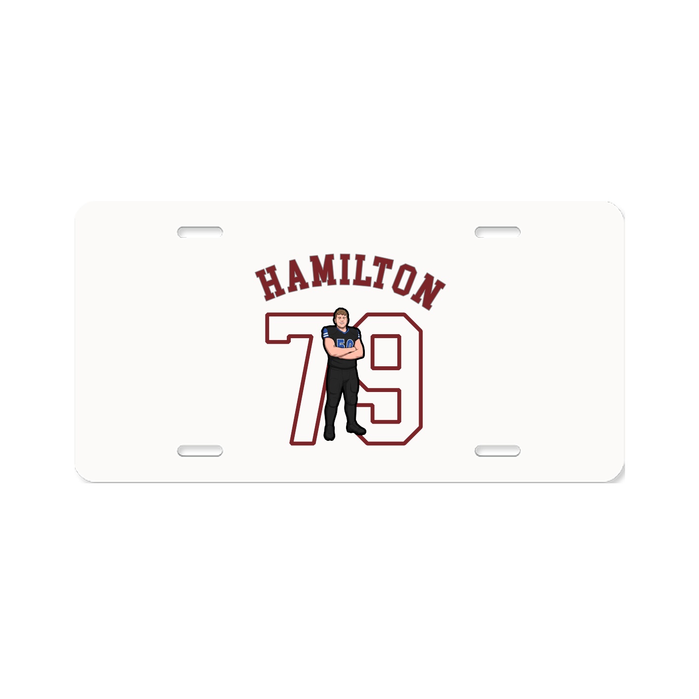 License Plate — Shirsey Arch in Classic