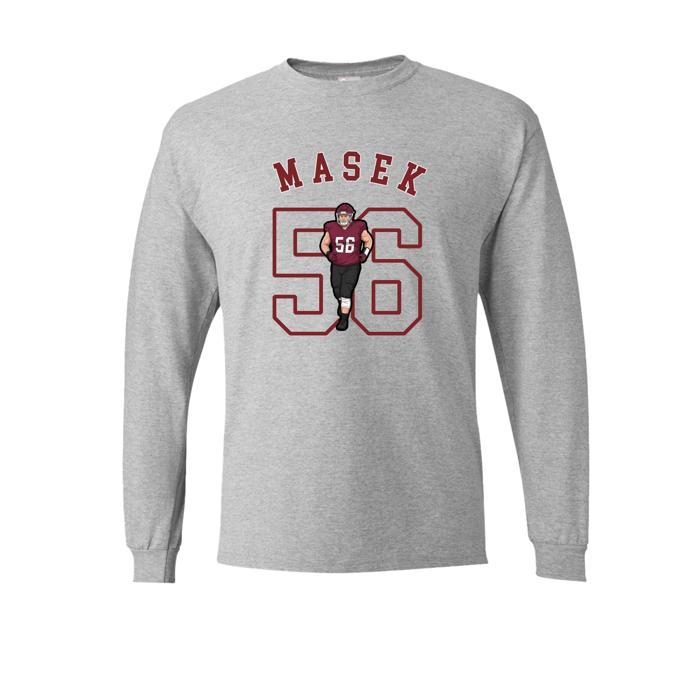 Long Sleeve Tee — Shirsey Arch in Grey