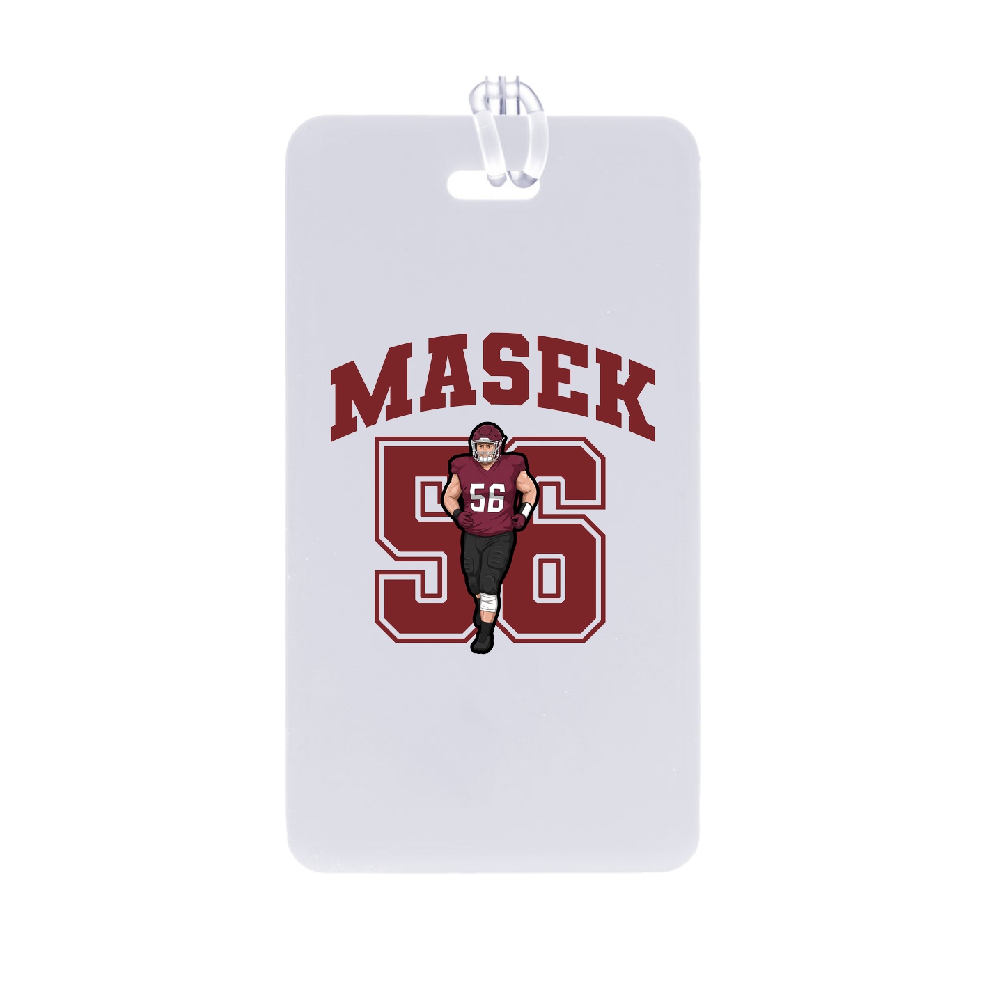 Bag Tag — Number in Classic