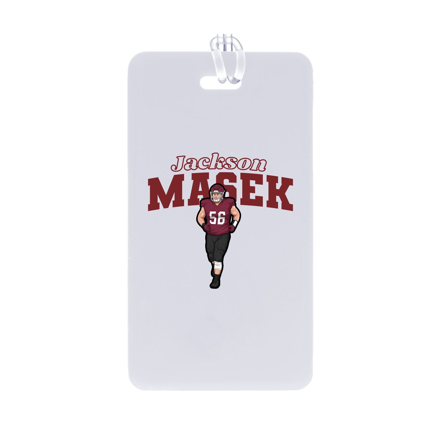 Bag Tag — Name Arch in Classic