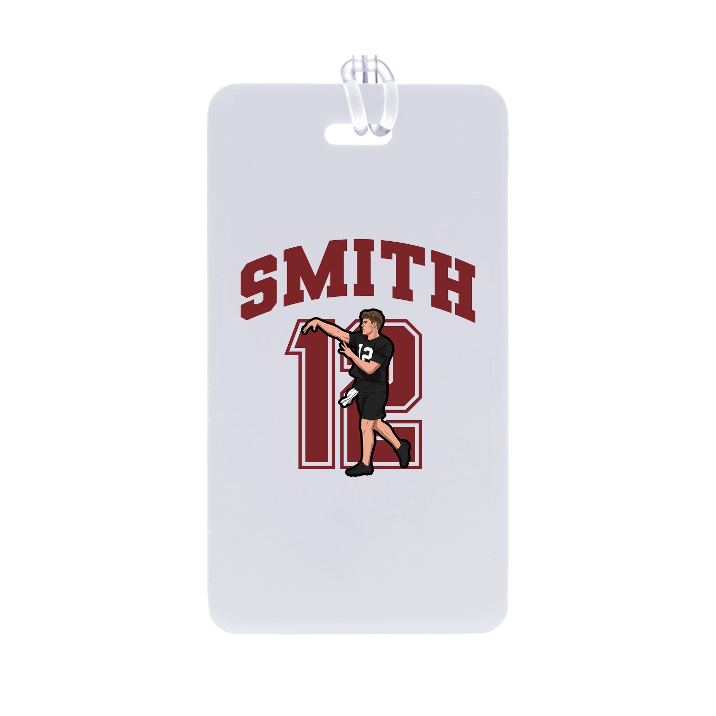 Bag Tag — Number in Classic