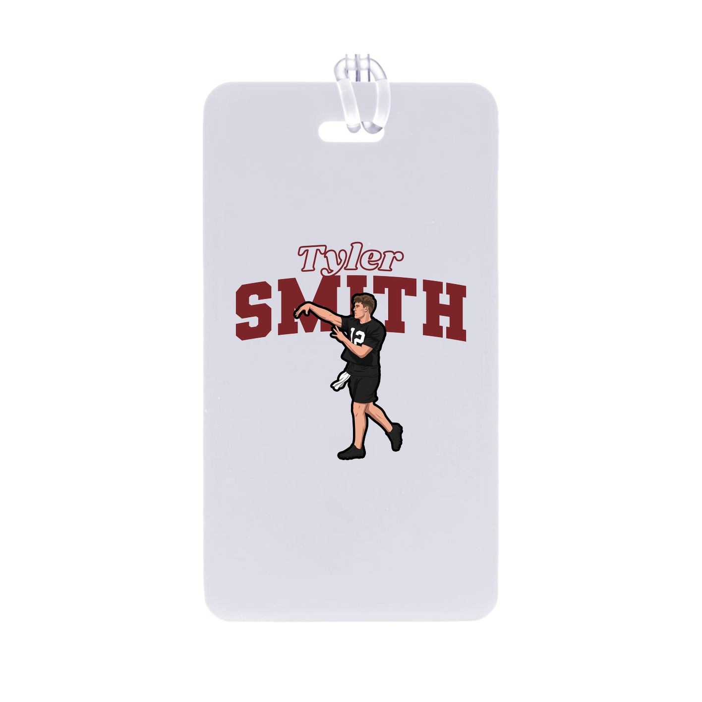 Bag Tag — Name Arch in Classic