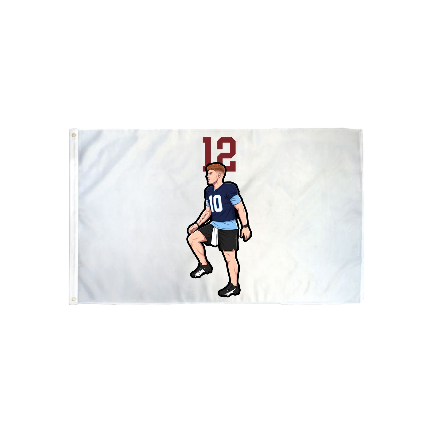 3x5 Flag — Number Top in Classic