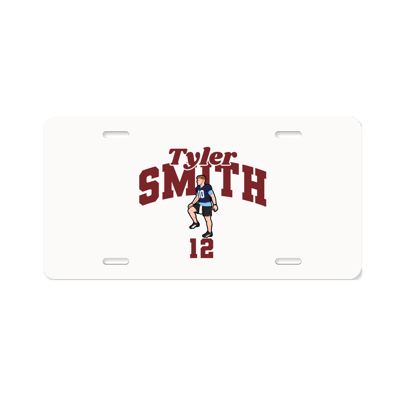 License Plate — Signature Arch in Classic