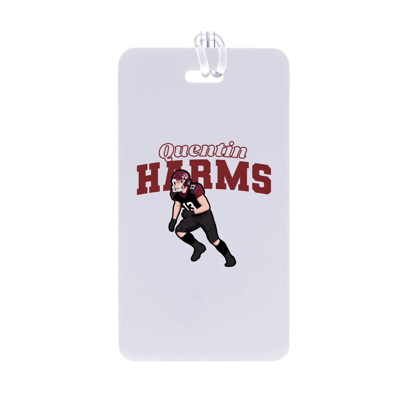 Bag Tag — Name Arch in Classic