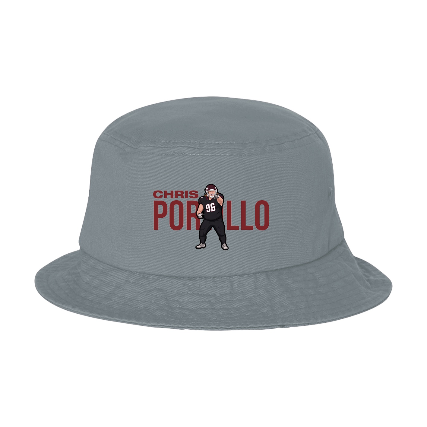 Bucket Cap — Player Name in Grey