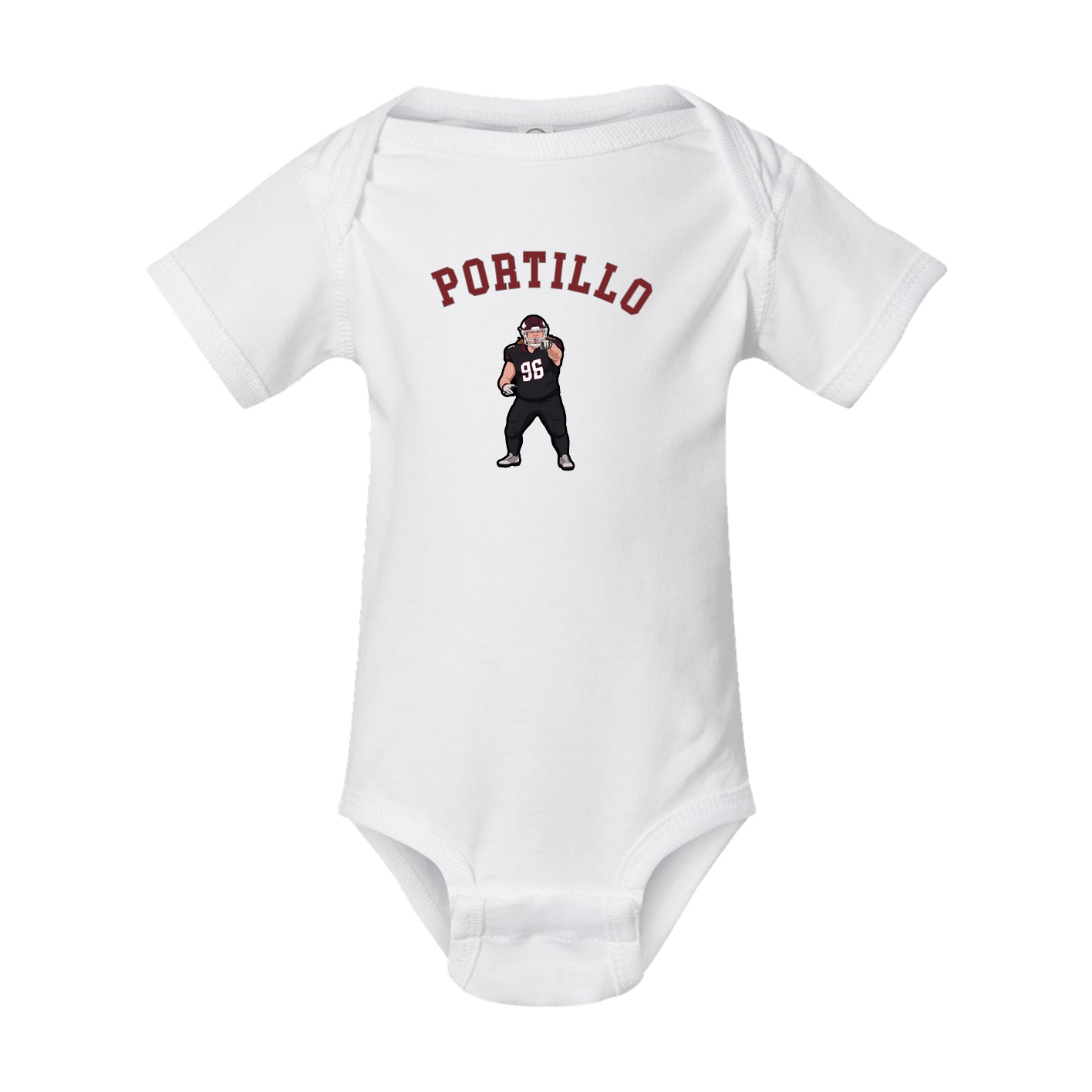 Baby Onesie — Shirsey Arch in White