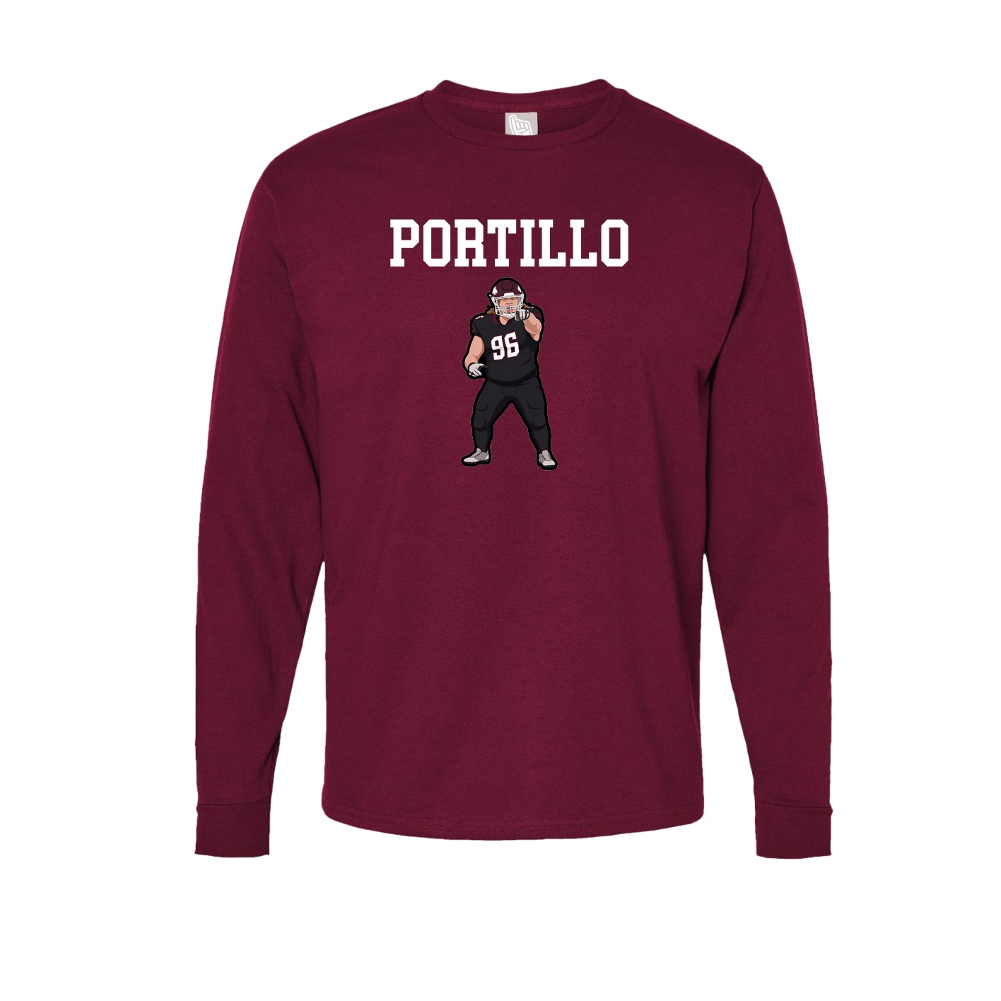 Long Sleeve Tee — Shirsey in Cardinal