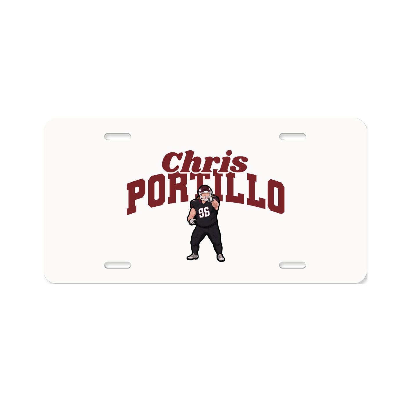 License Plate — Signature Arch in Classic