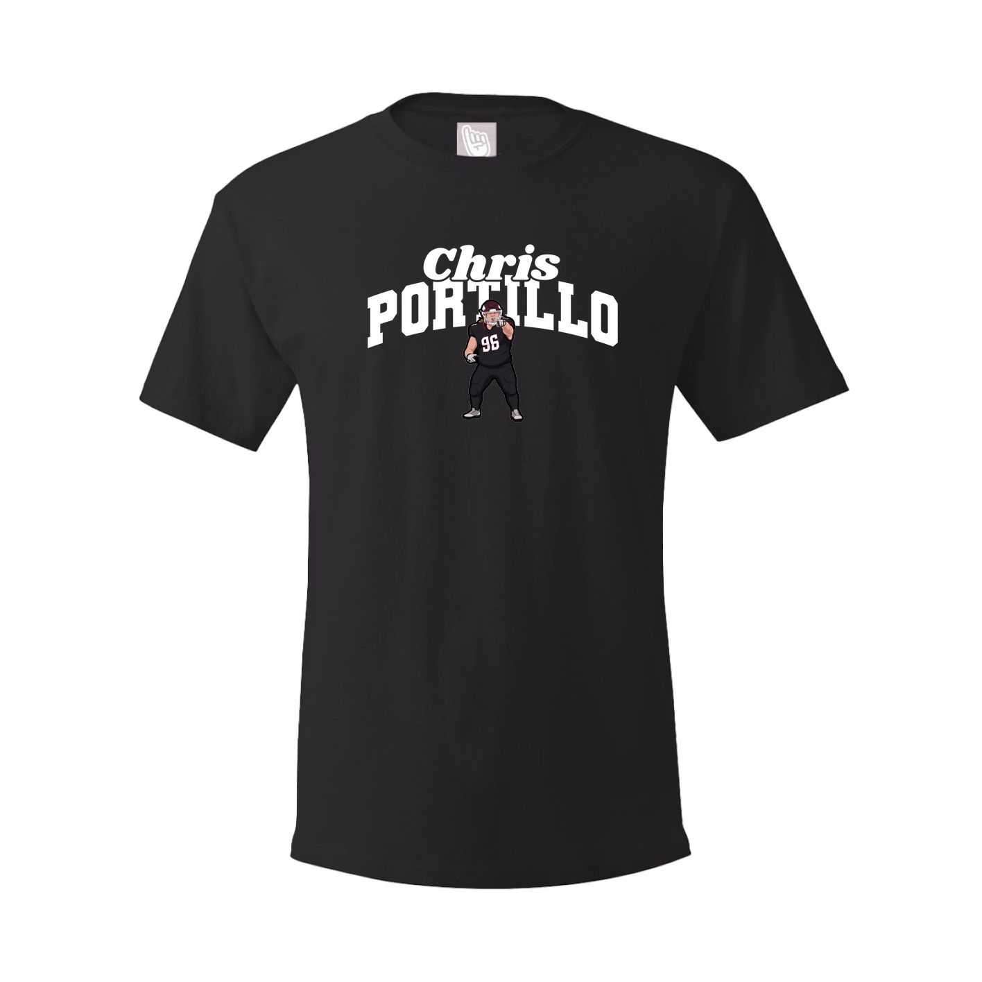 Tee — Signature Arch in Black