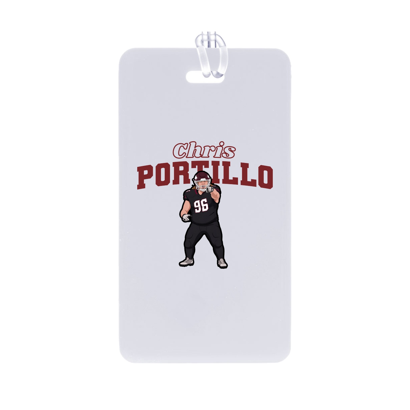 Bag Tag — Name Arch in Classic
