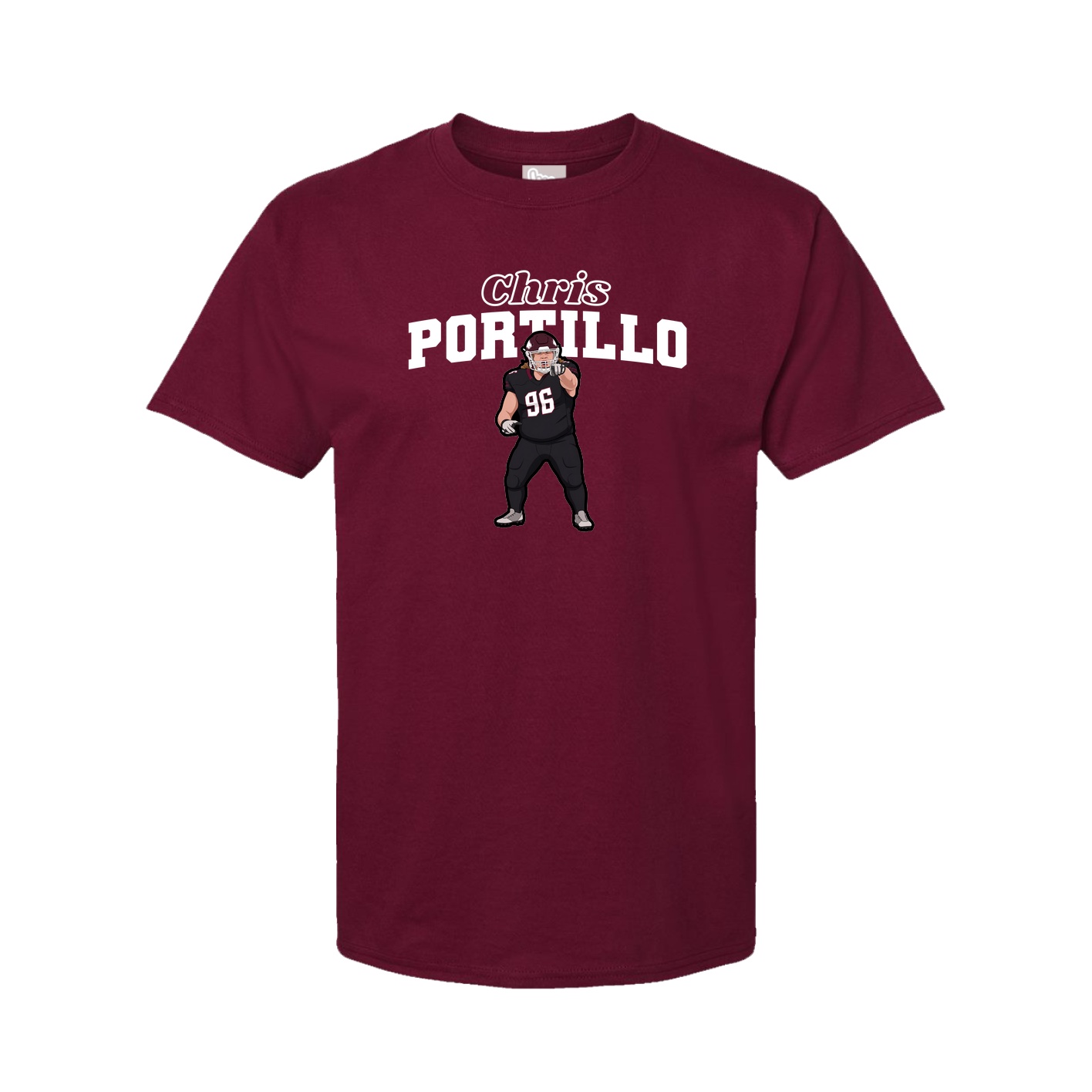 Tee — Name Arch in Cardinal