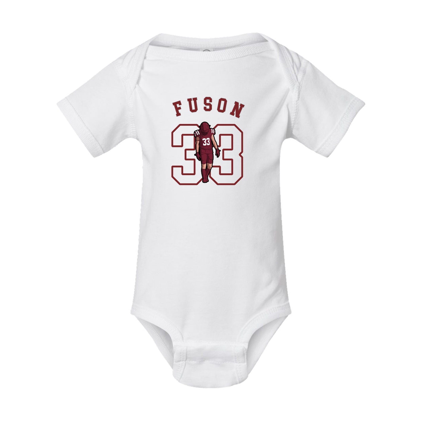 Baby Onesie — Shirsey Arch in White