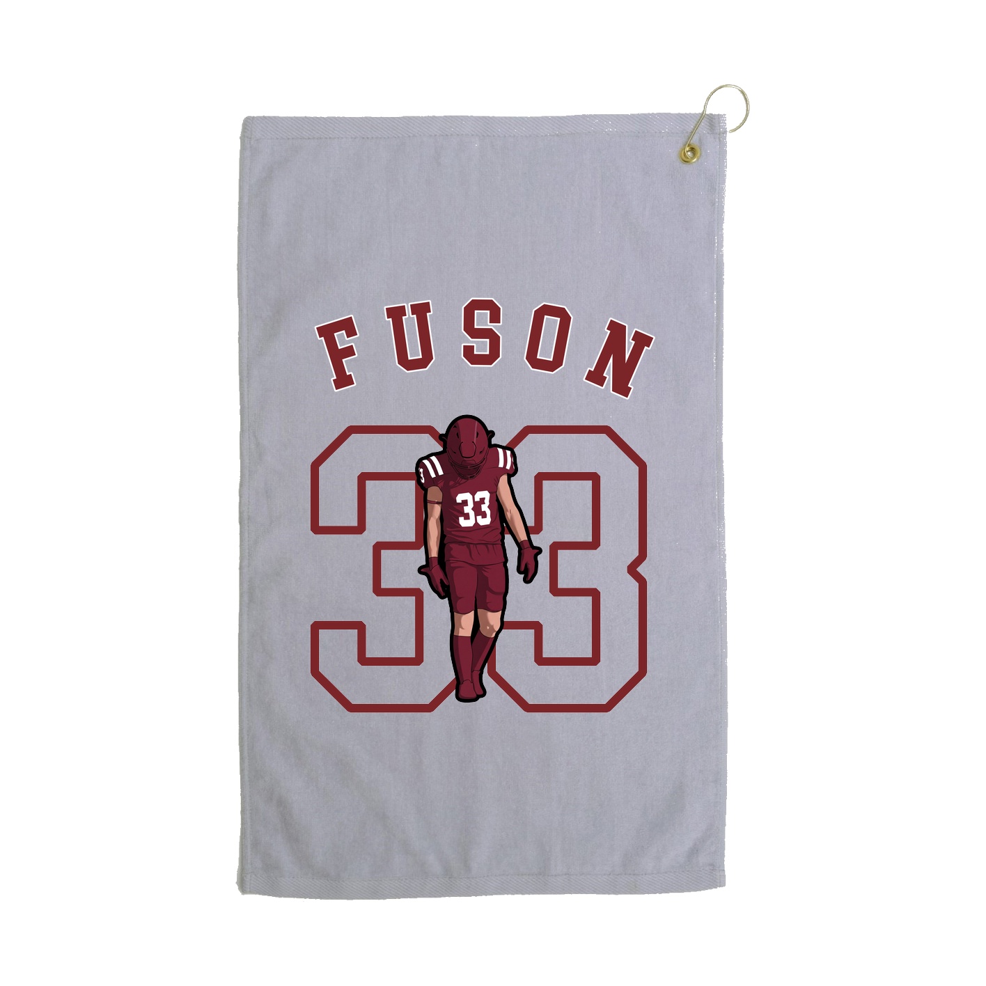 Golf Towel — Shirsey Arch in Grey