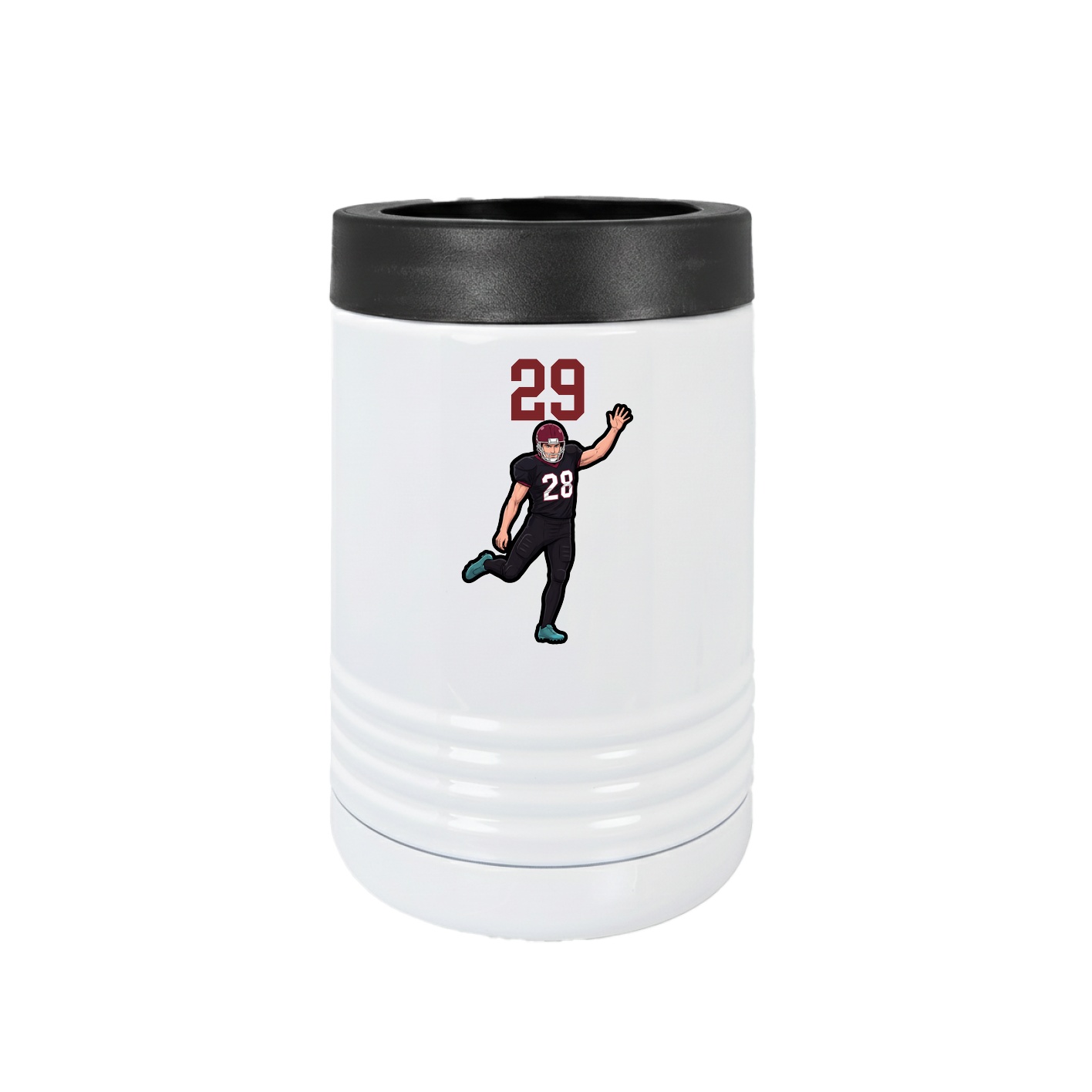 Beverage Holder — Number Top in White