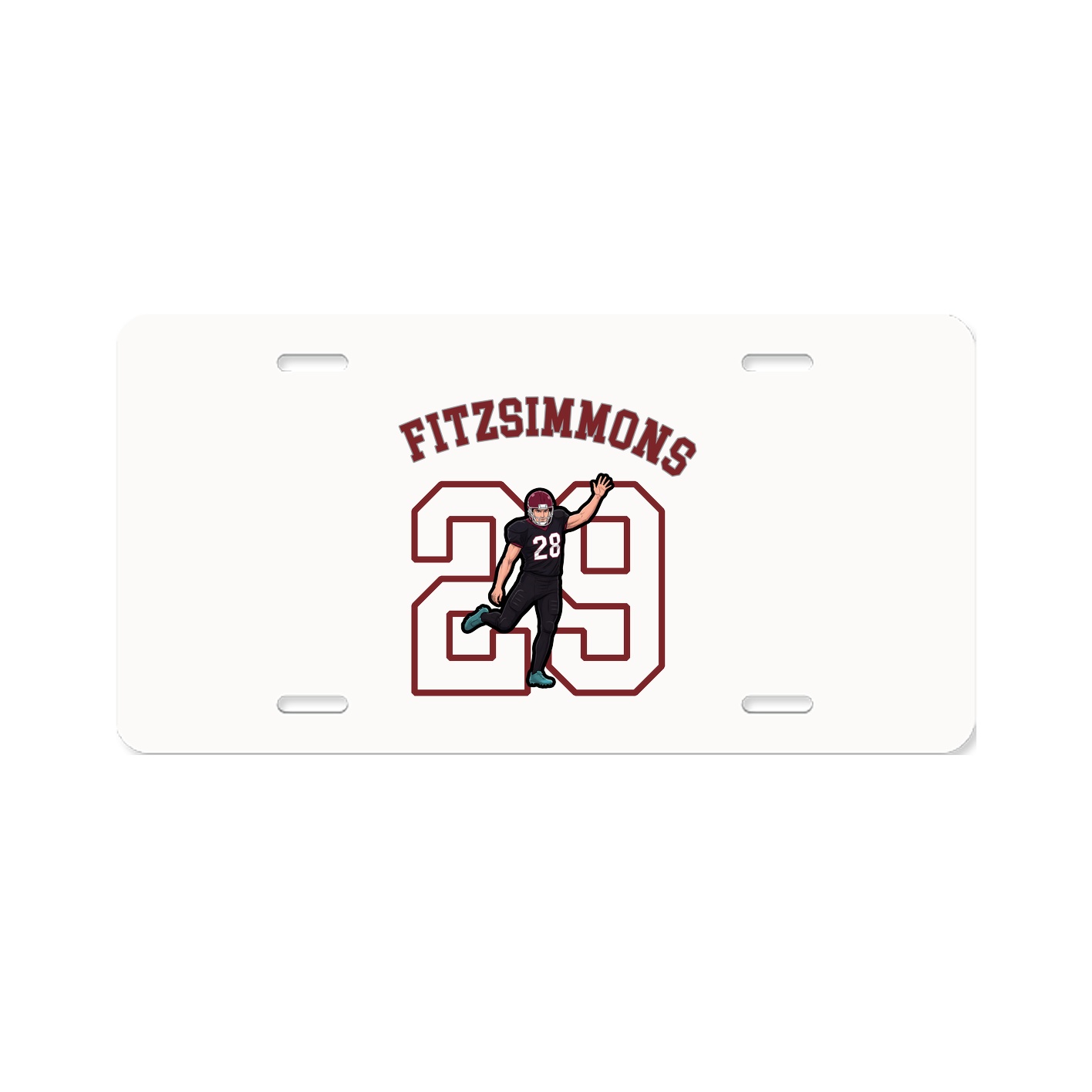 License Plate — Shirsey Arch in Classic