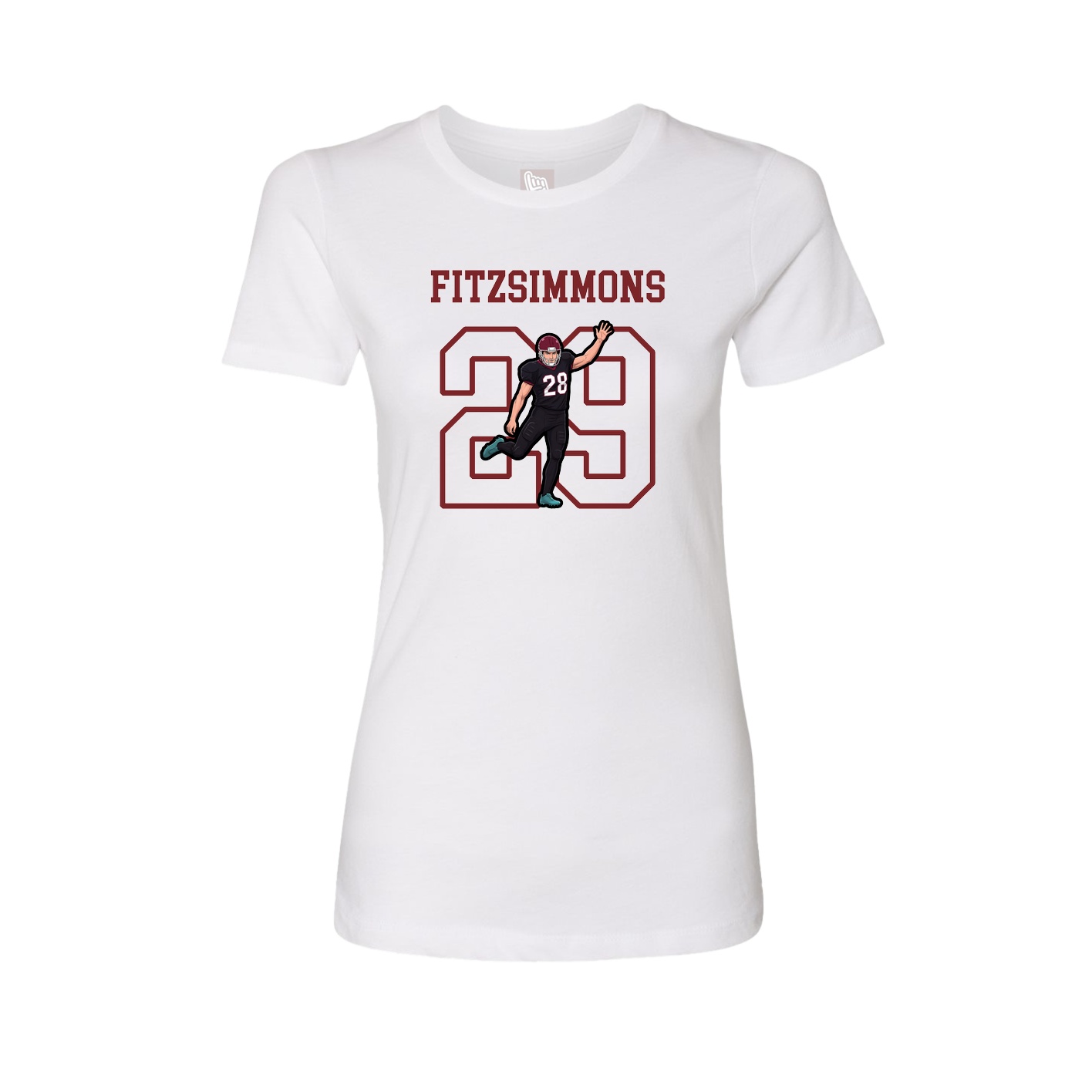 Fitted Women's Tee — Shirsey in White