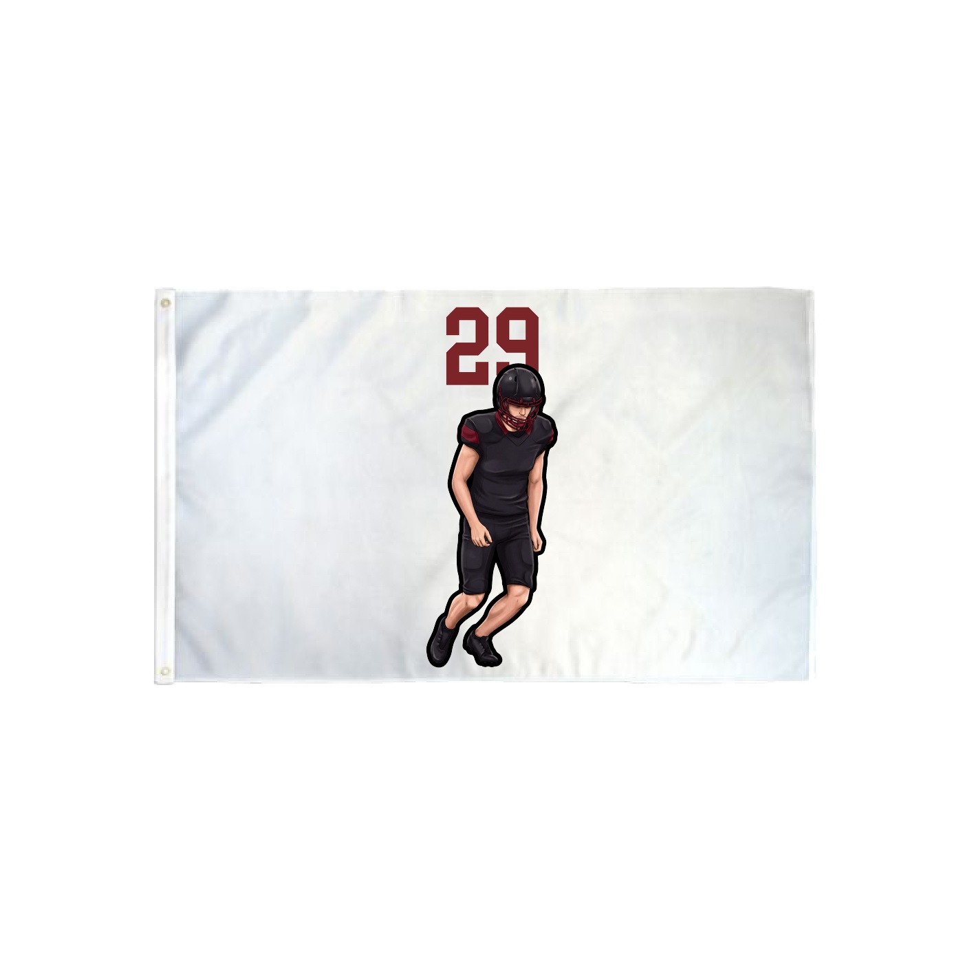 3x5 Flag — Number Top in Classic