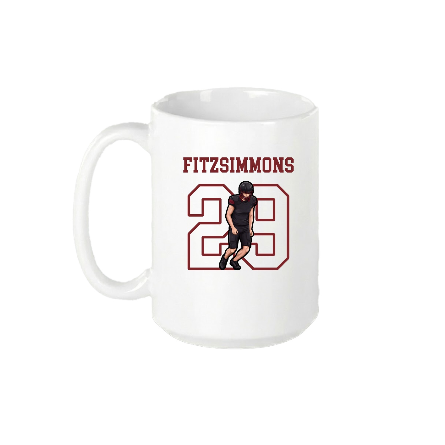 15oz Coffee Mug — Shirsey in White