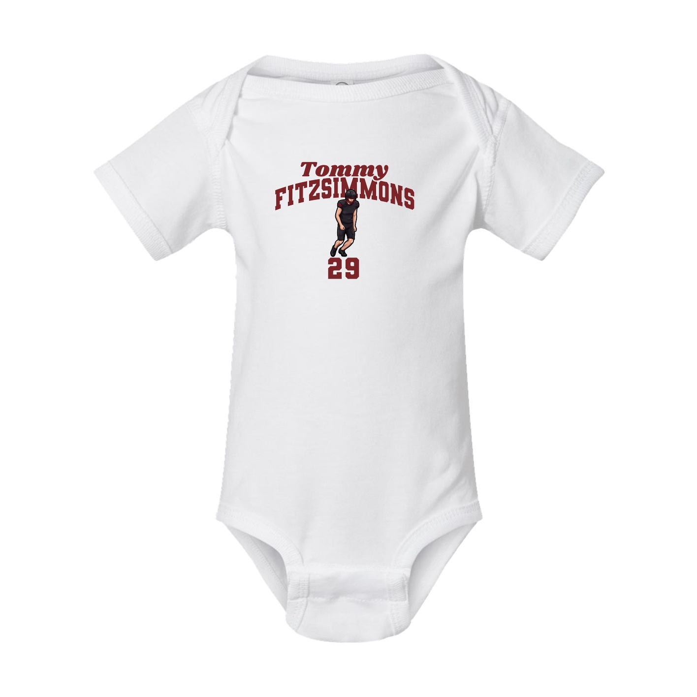 Baby Onesie — Signature Arch in White
