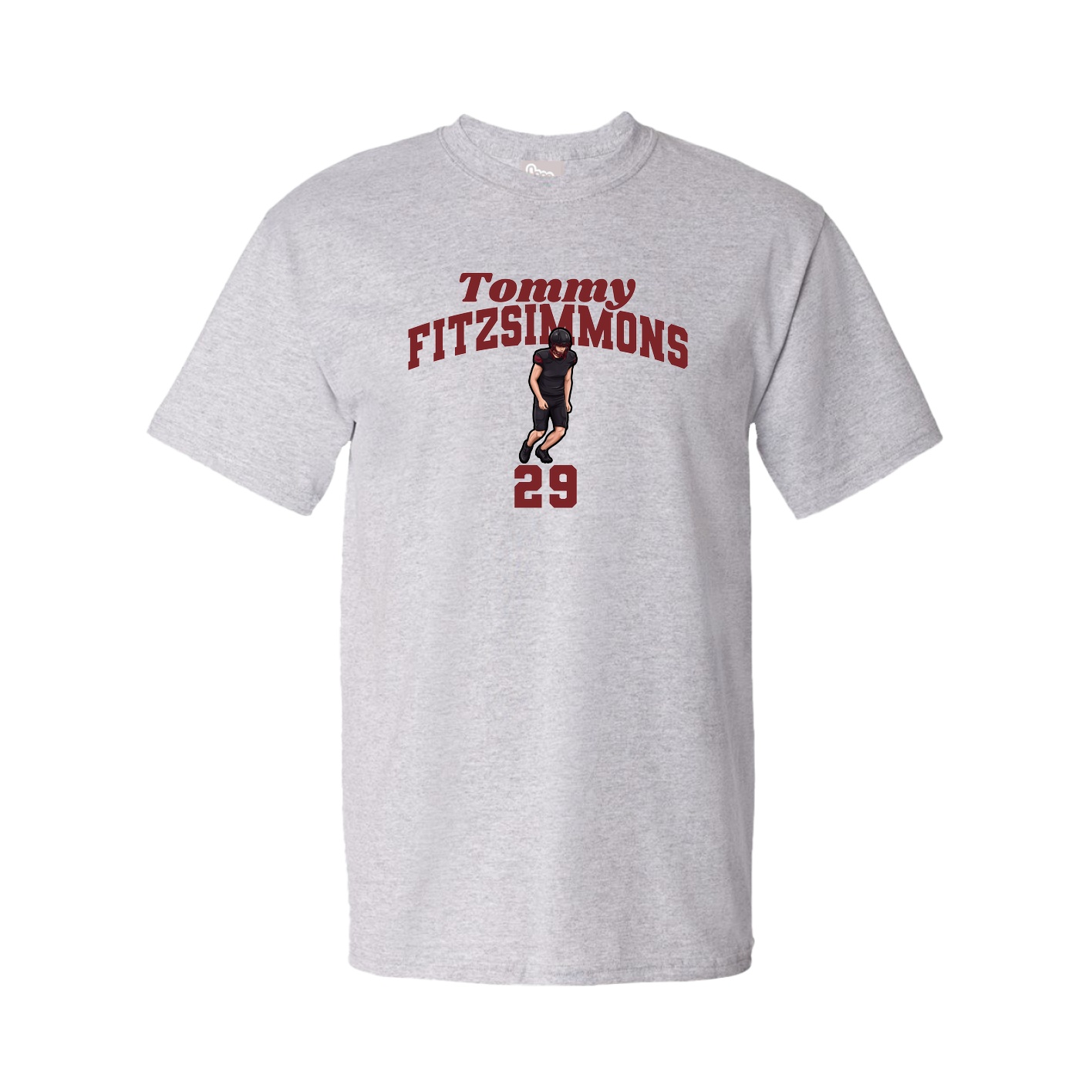 Youth Tee — Signature Arch in Grey