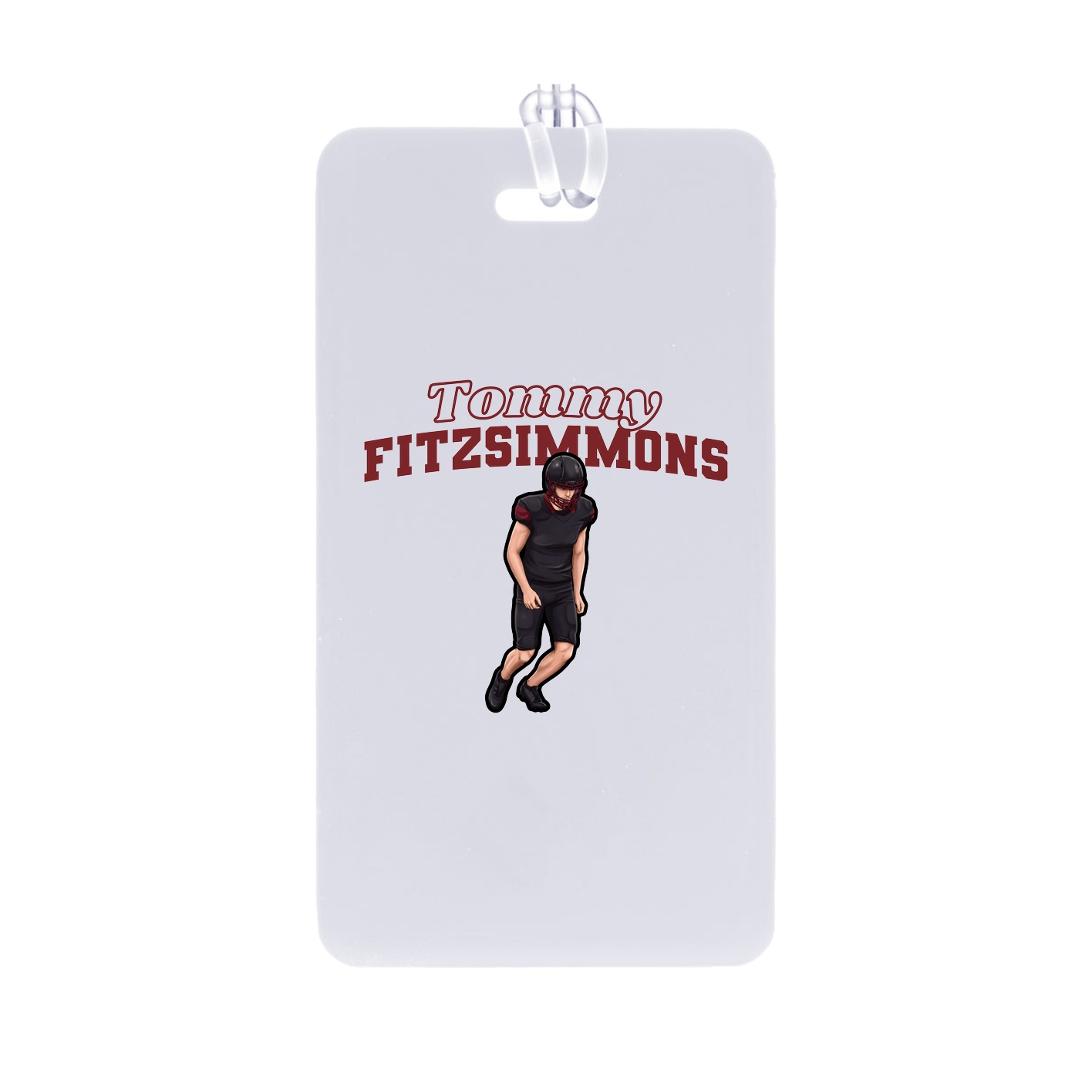 Bag Tag — Name Arch in Classic