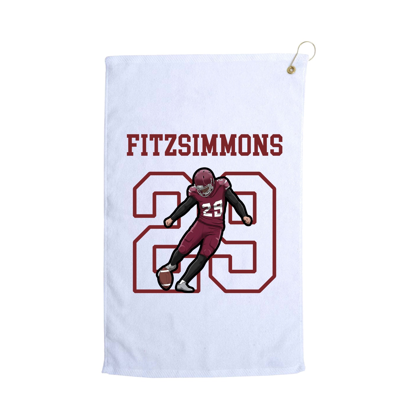 Golf Towel — Shirsey in White