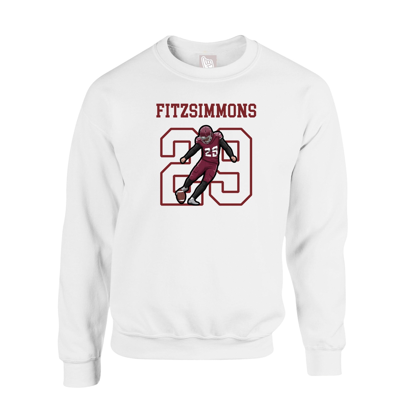 Fleece Crew — Shirsey in White