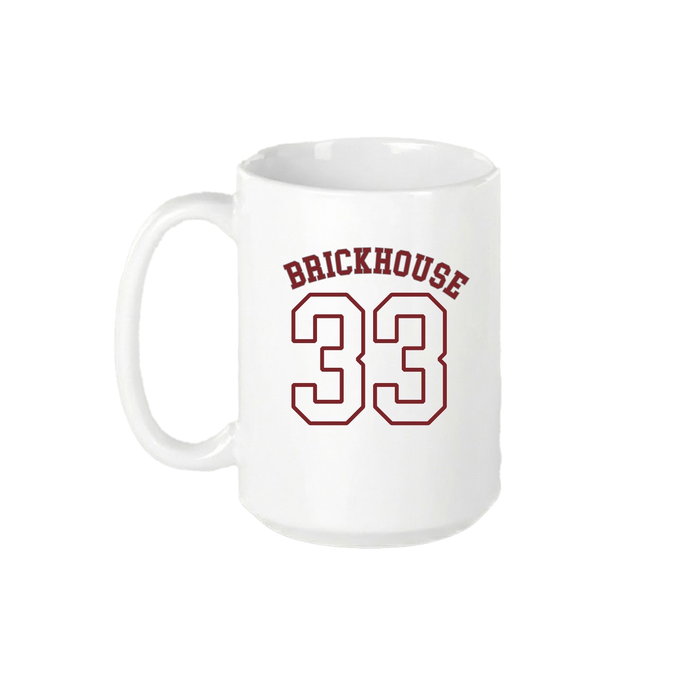 15oz Coffee Mug — Shirsey Arch in White