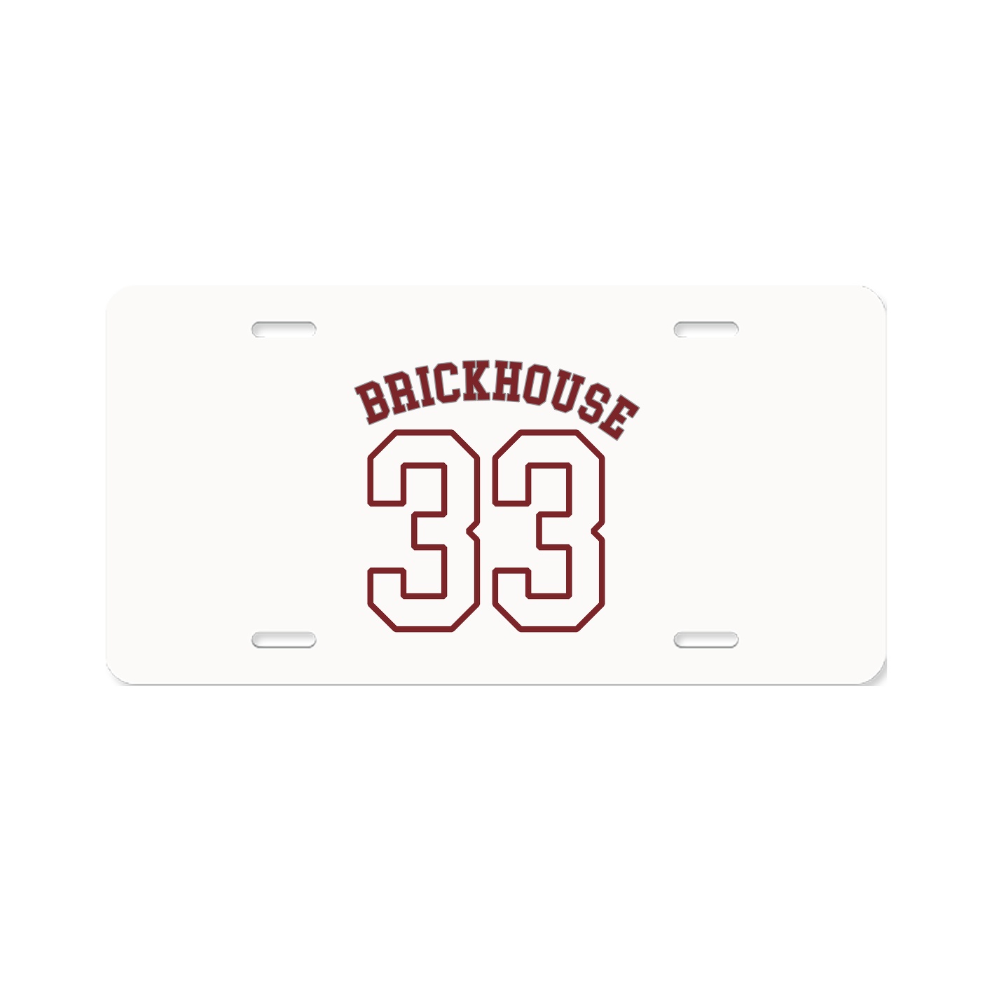 License Plate — Shirsey Arch in Classic