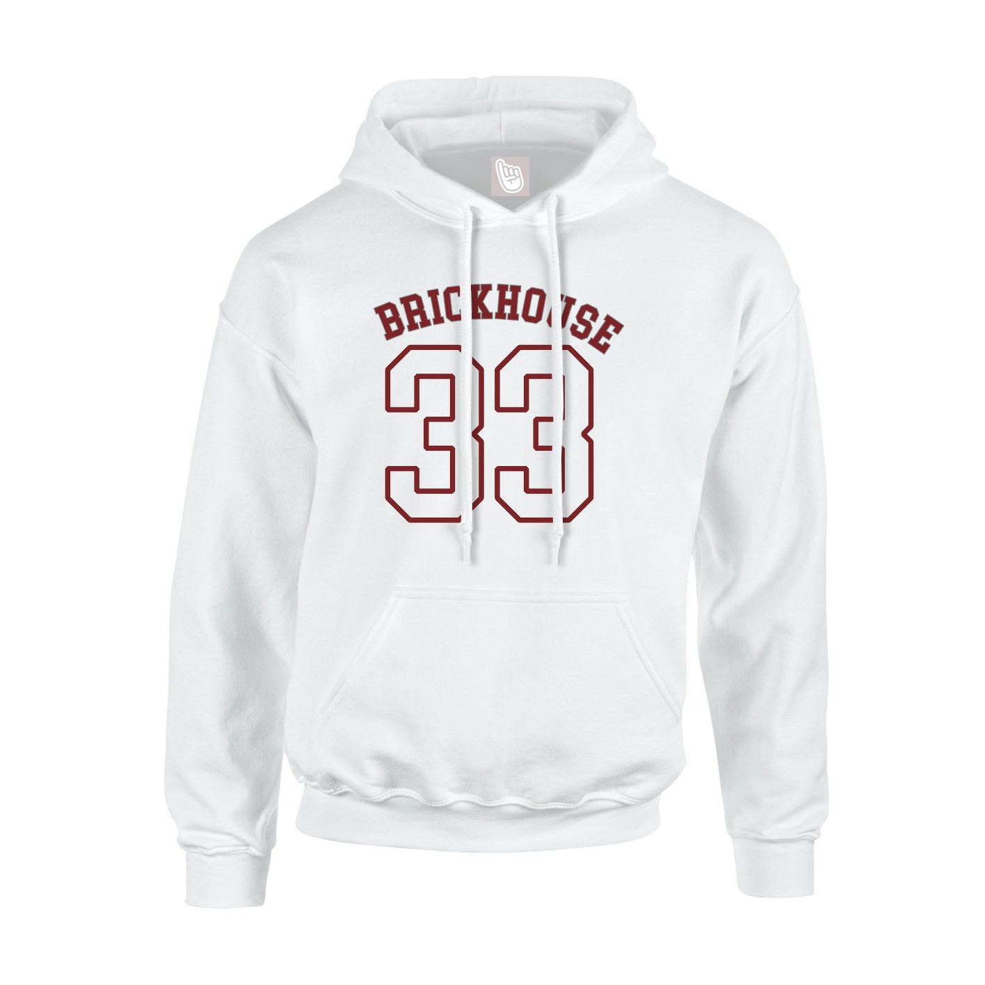 Hoodie — Shirsey Arch in White