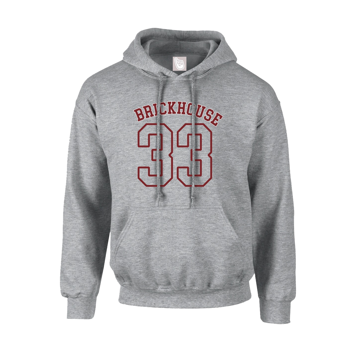 Youth Hoodie — Shirsey Arch in Grey