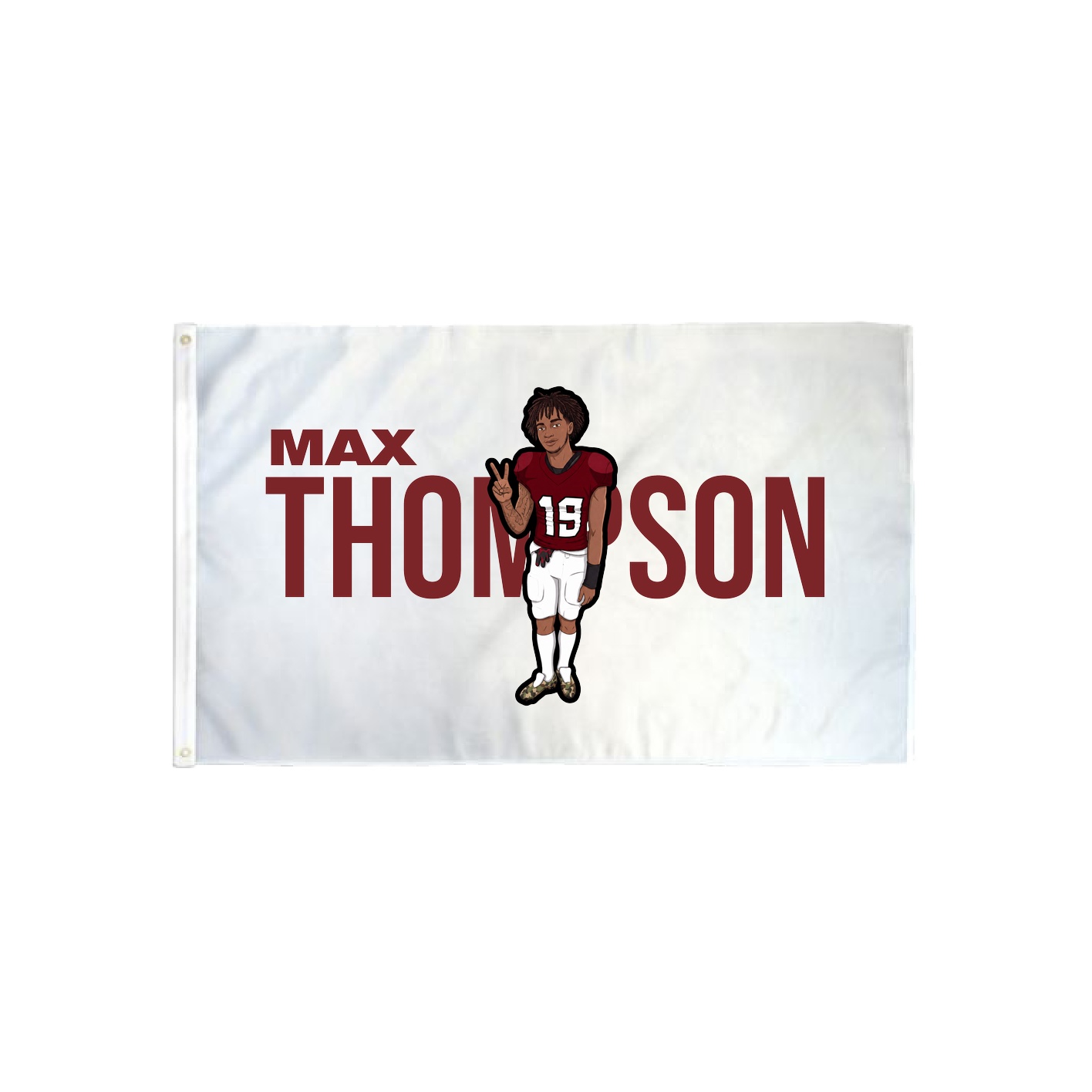 3x5 Flag — Player Name in Classic