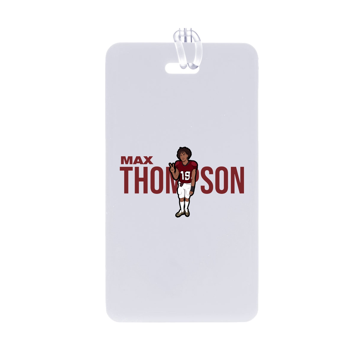 Bag Tag — Player Name in Classic