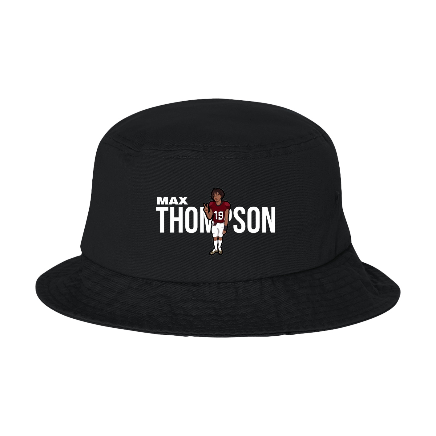 Bucket Cap — Player Name in Black