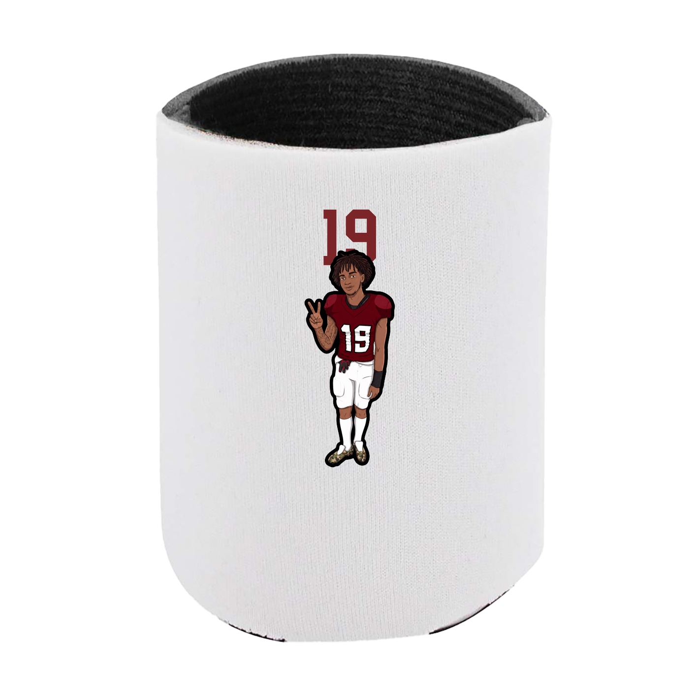 Can Holder — Number Top in White