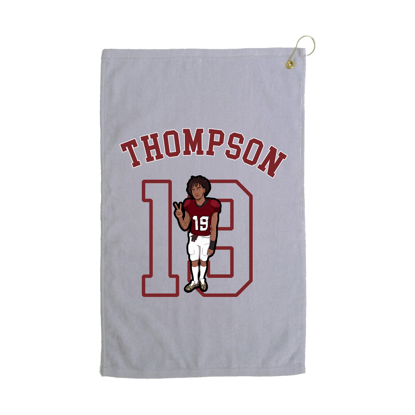 Golf Towel — Shirsey Arch in Grey