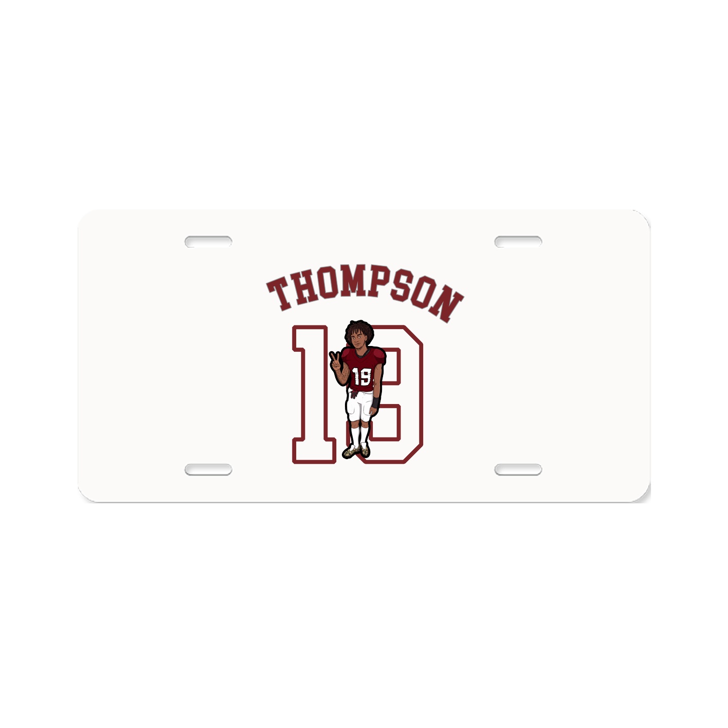 License Plate — Shirsey Arch in Classic